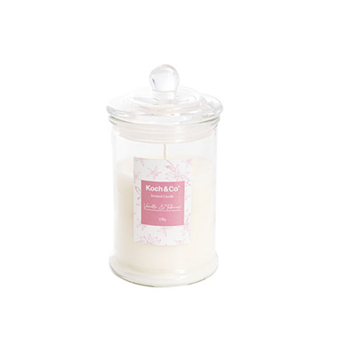 Scented Candle Jars & Containers - Scented Bonnie Jar Candle Vanilla Tuberose 220g (8x14.5cmH)