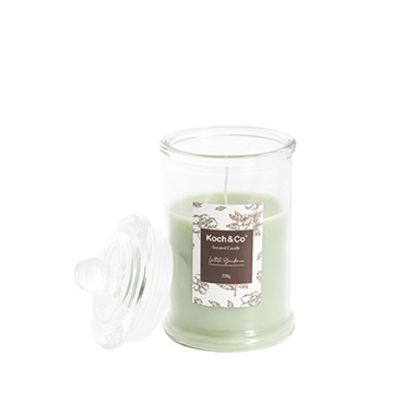 Scented Bonnie Jar Candle Sage White Gardenia (8x14.5cmH)