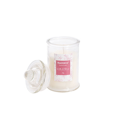 Scented Bonnie Jar Candle Ivory Vanilla Tuberose (6x11cmH)