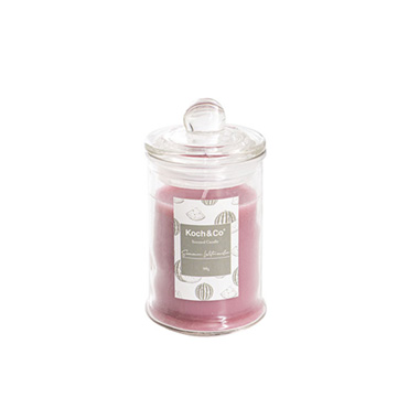 Scented Candle Jars & Containers - Scented Bonnie Jar Candle Pink Summer Watermelon (6x11cmH)