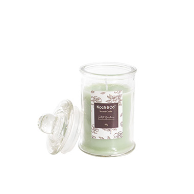 Scented Bonnie Jar Candle Sage White Gardenia (6x11cmH)
