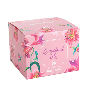 Scented Candle Bloom II Grapefruit Lily 170g (9x7cmH)