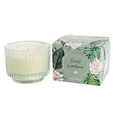 Scented Candle Jars & Containers - Scented Candle Bloom II Forest Gardenia (9x7cmH)