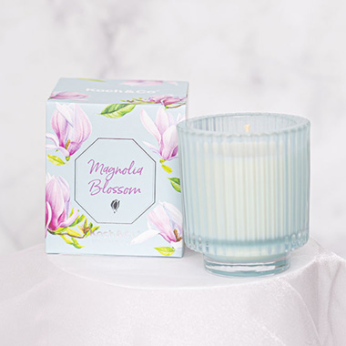 Scented Candle Bloom II Magnolia Blossom 150g (7.8x8.5cmH)