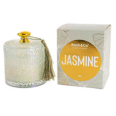 Scented Candle Jars & Containers - Scented Candle Queen Anne Jasmine (9x8.7cmH)