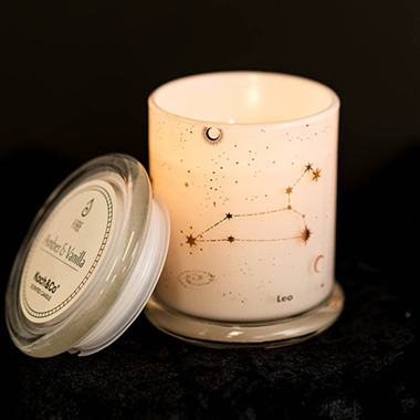 Scented Candle Jars & Containers - Scented Candle Constellation Amber & Vanilla (9x10.7cmH)