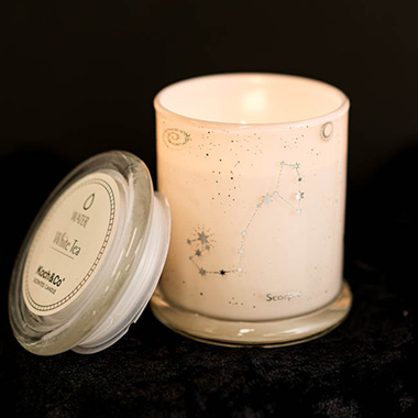 Scented Candle Jars & Containers - Scented Candle Constellation White Tea (9x10.7cmH)