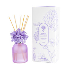 Scented Candle Jars & Containers - Scented Diffuser Infinity Rose Garden & Vanilla 100ml