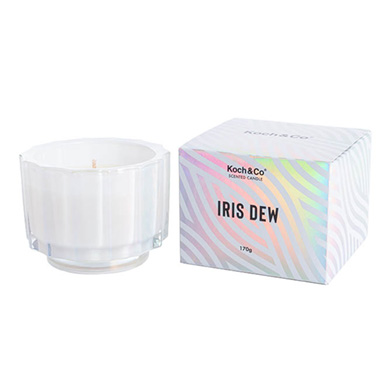 Scented Candle Jars & Containers - Scented Candle Iridescent Dew Of Iris 170g