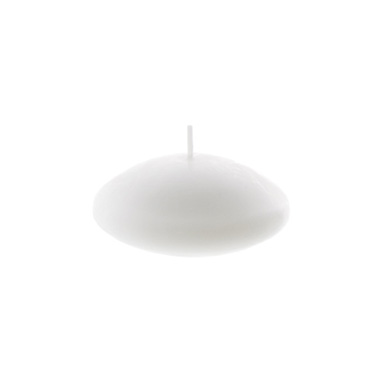 Floating Candle 10 Hour Pack 2 White (7.5Dx3.5cmH)