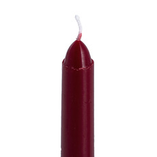 Taper Dinner Candle Red (25cmH) Pack 6