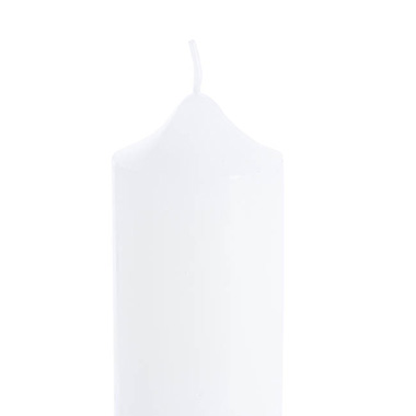 Church Pillar Candle White (7x40cmH) 180Hr