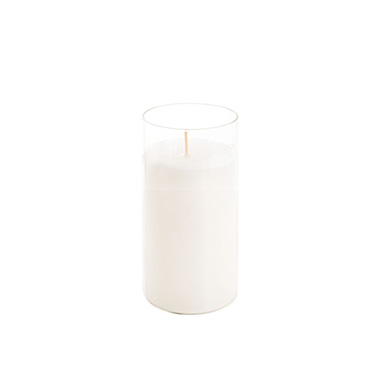 Pillar Candles - Event Centrepiece Pre-filled Glass Candle Jar (7x14cm)