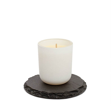 Soy Candle Slate Cloche Set Wild Orchid (11x14.5cmH)
