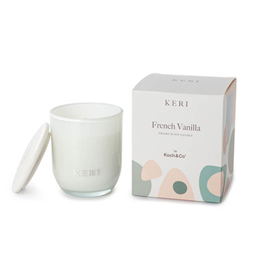 Keri Luxury Soy Candles - French Vanilla Luxury Soy Candle Mini Boutique 140g