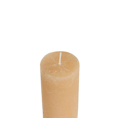 Fleur Pillar Candle Nude (5x15cmH)