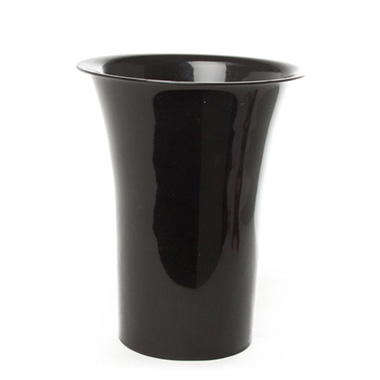 Plastic Flower Vases - Flower Display Vase 8L Black (27cmDx33cmH)