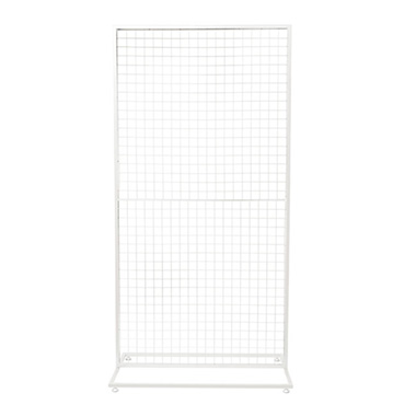 Wedding Backdrop Frames - Rectangle Backdrop Standing Frame with Mesh White (1mx2mH)