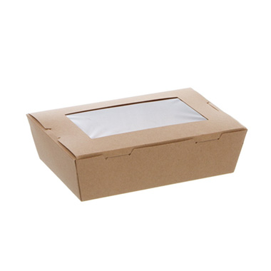 Patisserie & Cake Boxes - Macaron Box Natural Kraft (150x100x45mm)