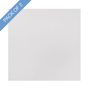 Cake Boards - Cake Board Wrapped Card 16 Square White Pk2 (40x40x1cmH)