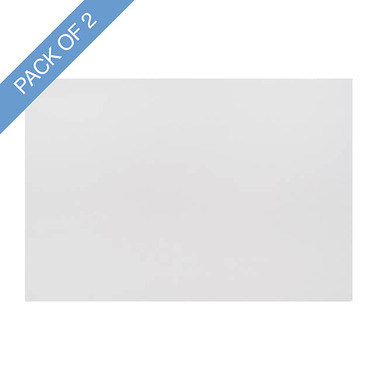 Cake Boards - Cake Board Wrapped Card 12x18 White Pk2 (30x45x1cmH)