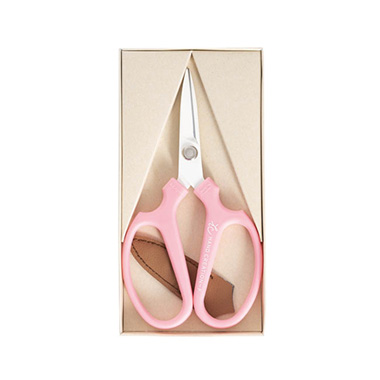 Sakagen Ikebana Long Nose Scissors Pink (165mm)