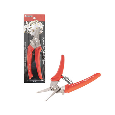 Sakagen Florist Scissors - Sakagen Florist Scissors Artificial Flower Shears Red 170mm