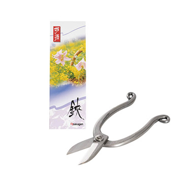 Sakagen Florist Scissors - Sakagen Traditional Ikebana Shears Stainless Silver (165mm)
