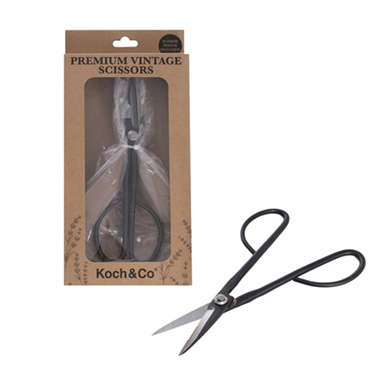 Florist & Craft Scissors - Vintage Bonsai Steel Long Handle Trimming Scissors (205mm)