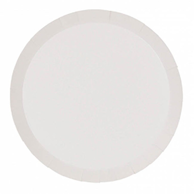 Party Tableware - Paper Round Banquet Plate White (26cm) Pack 10