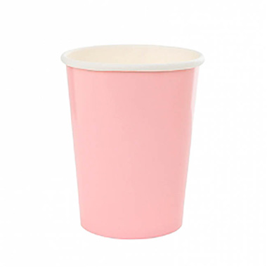 Paper Cup Pink 260ml Pack 10
