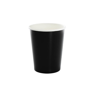 Party Tableware - Paper Cup Pack 20 Black (260mL)