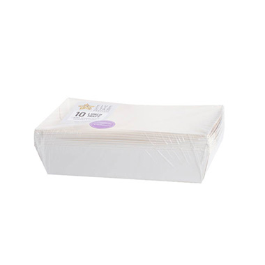 Lunch Tray Cardboard White 10pk (19x11x4.5cmH)