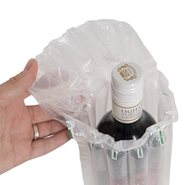 Wine 500ml Bubble Bag Protector Pack 10 (7cmWx30Hcm)