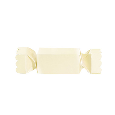 Bomboniere BonBon Box Pearl Cream Pack 20 (40x40x80mmH)