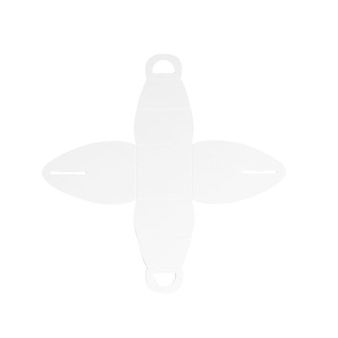 Bomboniere Petite Box Pearl White Pack 20 (45x45x60mmH)