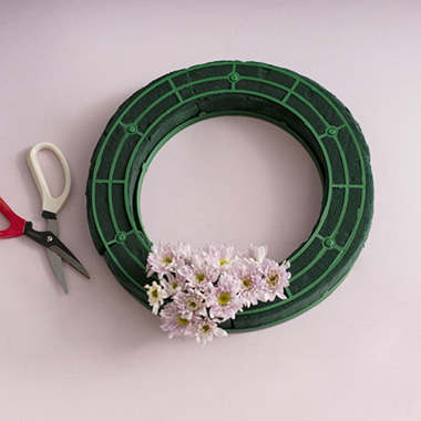 Floral Foam Wreath Ring (30cm) Euroline PACK 2