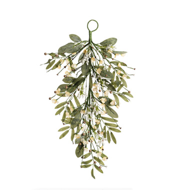 Easter Wreaths & Garlands - Eucalyptus & Field Flower Swag Green (70cmH)