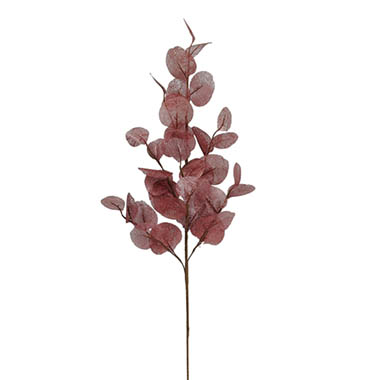 Artificial Leaves - Lunari Leaf Spray Dusty Pink (75cmH)