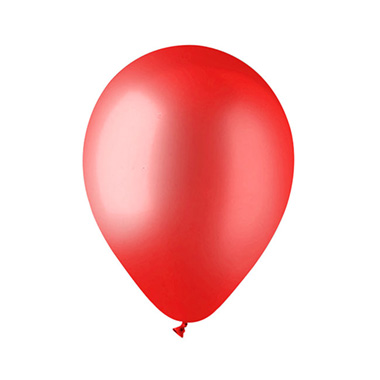Latex Balloons - Latex Balloon Helium Grade Pack 18 Fashion Red (30cm)