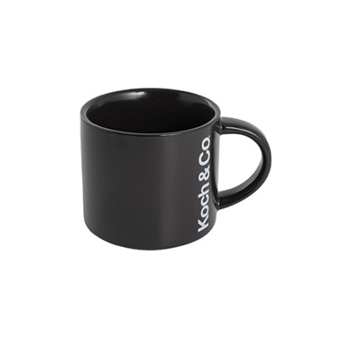 Koch Edition Mug Set 2 Black & Mint (9.5cmDx8.5cmHx13cmW)
