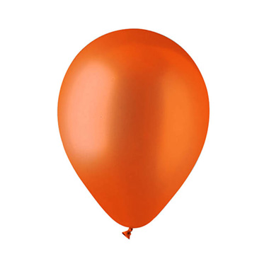Latex Balloons - Latex Balloon Helium Grade Pack 18 Orange (30cm)