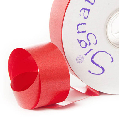 Poly Tear Ribbon - Premium Tear Ribbon Red (30mmx91m)