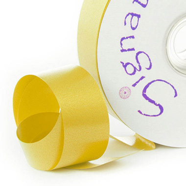Poly Tear Ribbon - Premium Tear Ribbon Yellow (30mmx91m)