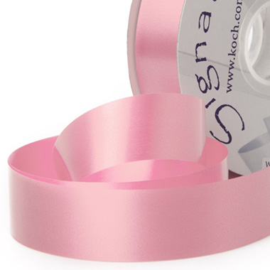 Poly Tear Ribbon - Tear Ribbon Florists Hampers Gifts Baby Pink (30mmx91m)