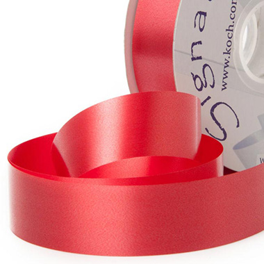 Poly Tear Ribbon - Tear Ribbon Florists Hampers Gifts Red (30mmx91m)
