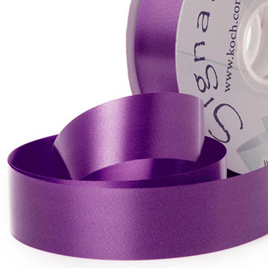 Poly Tear Ribbon - Tear Ribbon Florists Hampers Gifts Violet (30mmx91m)