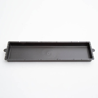 Tray Black Double Only No Guard (48cmx13cmx3.4cmH) Black