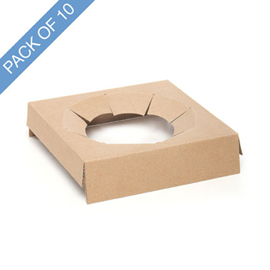 Posy Flower Box Insert - Cardboard Insert For No.6 Posy Box Pack 10