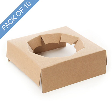 Posy Flower Box Insert - Cardboard Insert For Large Posy Box Pack 10